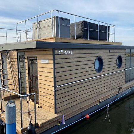 Hausboot Fjord Haven Mit Biosauna In Barth Buitenkant foto