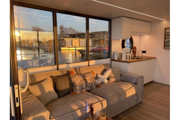 Hausboot Fjord Haven Mit Biosauna In Barth Buitenkant foto